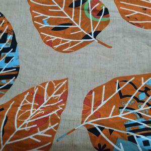 Leaf Print Single Bedsheet