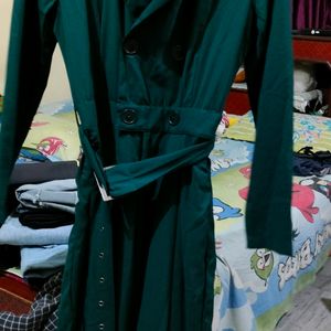 Tokyo Talkies Dark Green Jumpsuit