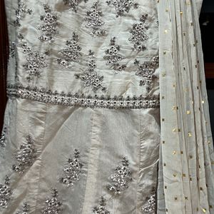 Elegant Gown Along With Dupatta