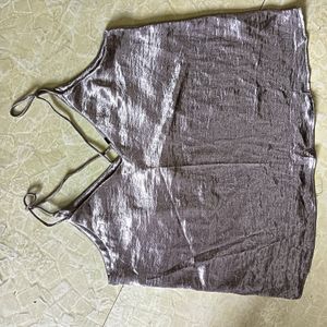 Grey Shiny Party Wear