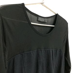 Black Long Sleeve Top