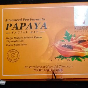 Nutriglow Papaya Fruit facial kit 60gm