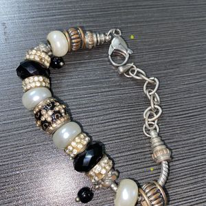 Pearl And Beaded Bracelet