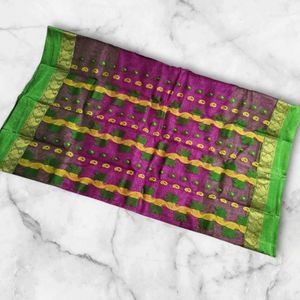 Festival Arrival New Tassar Jamdani Saree