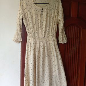 Cream Colour Dress