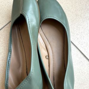 Olive Green Flat Ballies