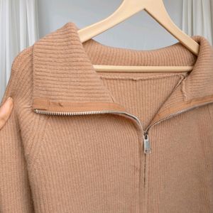 Zip Cardigan Sweater