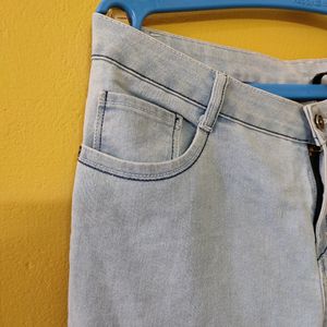 Sky Blue Denim Jeans