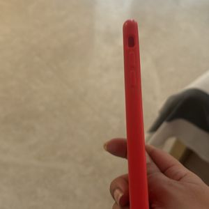 Red Silicon Original Phone Case iPhone 7 Or 8