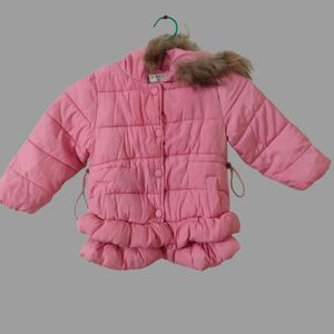 Pink Jacket For Winter