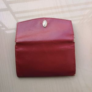 Maroon Purse