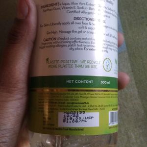 Mamaearth 300ml Aloe Vera Gel