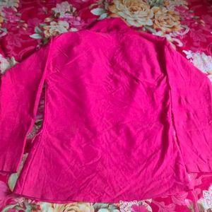 Hot Pink Blazer For Women 🌸