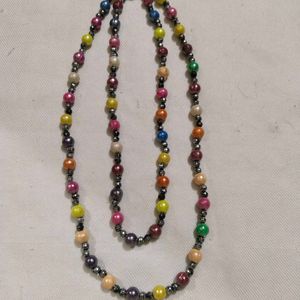 Multicolored Pearls Chain