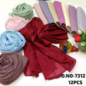 New Shimmer Chiffon Hijab