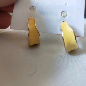 Yellow Earrings