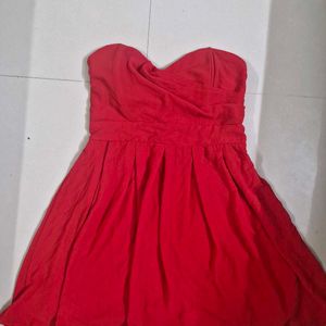 Mini Red Tube Dress