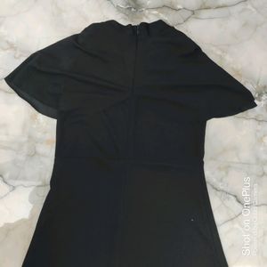 Designer Semi Mermaid shape Black Party Wear