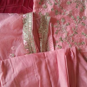 Pink Kurti Set