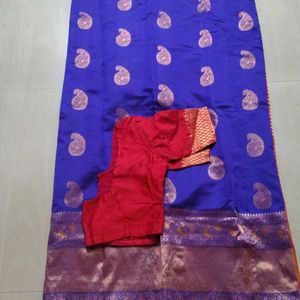 Litchi Silk Saree