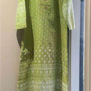 Bandhej Print Cotton Kurti