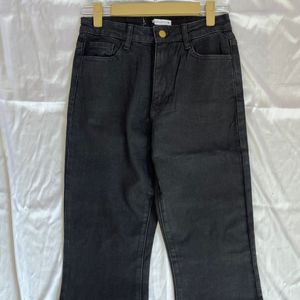 ZARA Flare Black Denim