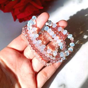 Crystal Bracelet Stack