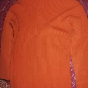 Orange Sweater For Men