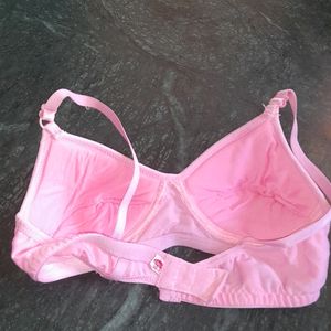 New Embroidery Bra In PINK Size  30