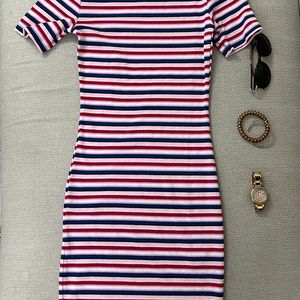 H&M 90s Striped Dress