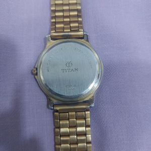 Titan Watch All Stainless Steel & Water-resistant