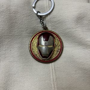 Marvels Ironman Spinning Metal Keychain