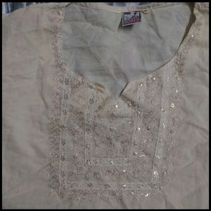 Embroidered Cotton Top