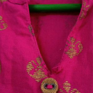 Sangria Pink Kurta