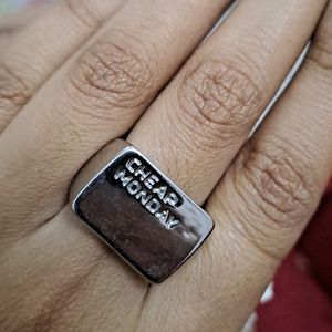 Statement Silver Ring