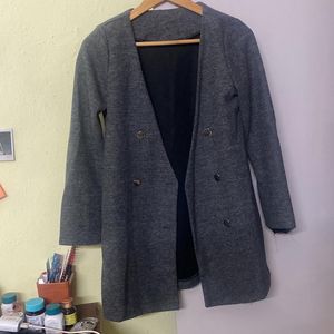 Beautiful Grey Coat With Premium Quality Material