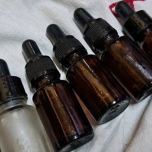 6 Serum Bottles Empty