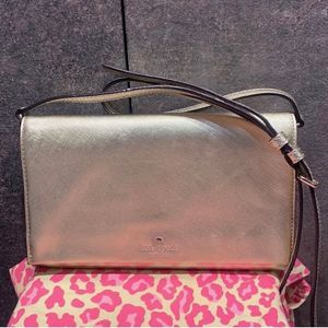 Authentic Kate Spade Crossbody Gold bag