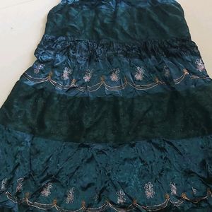 Pinterest Anna - Frozen Beautiful Silk Long Skirt