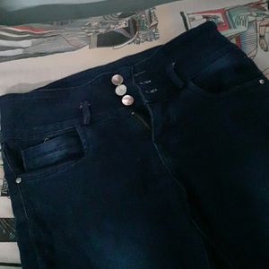 Navy Blue Good Quality SKINNY WOMEN JEANS