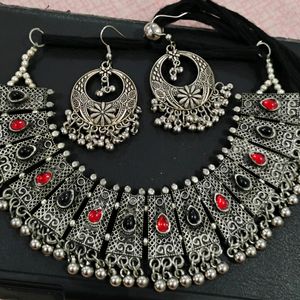 Oxidised Jewellery Set