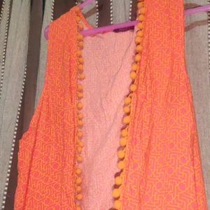 Orange Shrug For Women Xl Festive Wedding Party