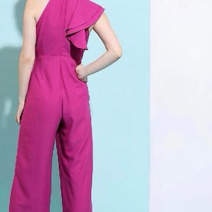 One Shoulder Jumpsuit