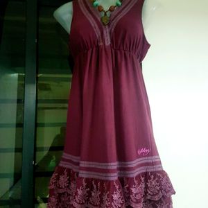 Loot Lo Offer   V Neck Branded Frock