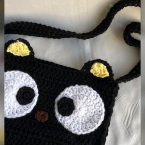 Crochet Chococat Slingbag