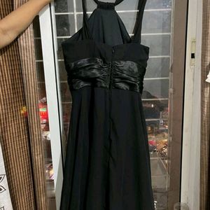 Black Halter Neck Dress