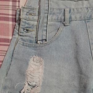 Denim Short Dungaree