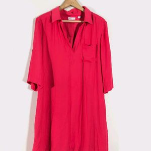 Pink Casual Dress (Women's)