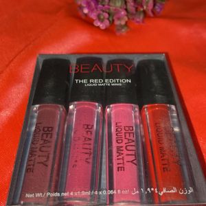 Beauty The Red edition liquid matte minis