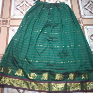 Pattu Pavadai Lehenga And Blouse